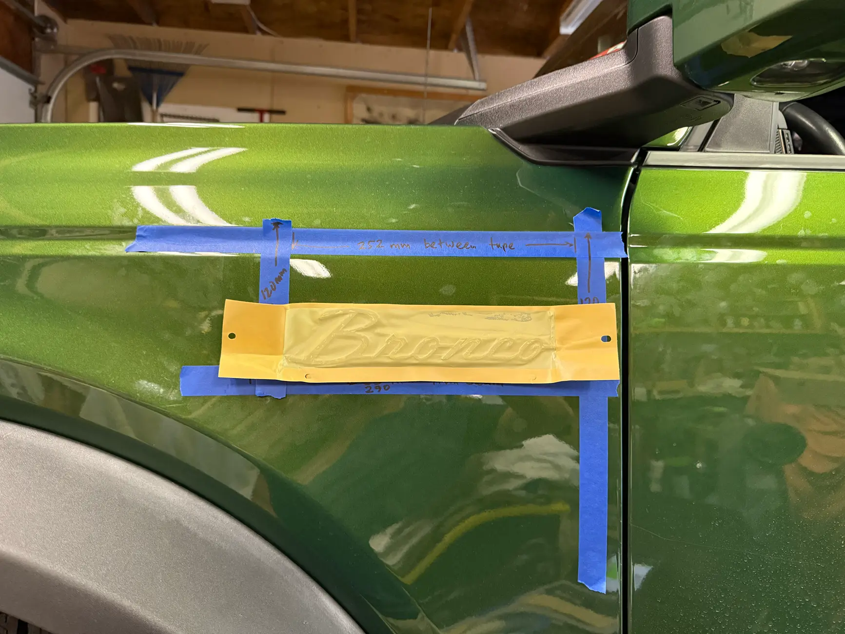 Ford Bronco Making my own retro Bronco script emblem template tempImagejVZqE5