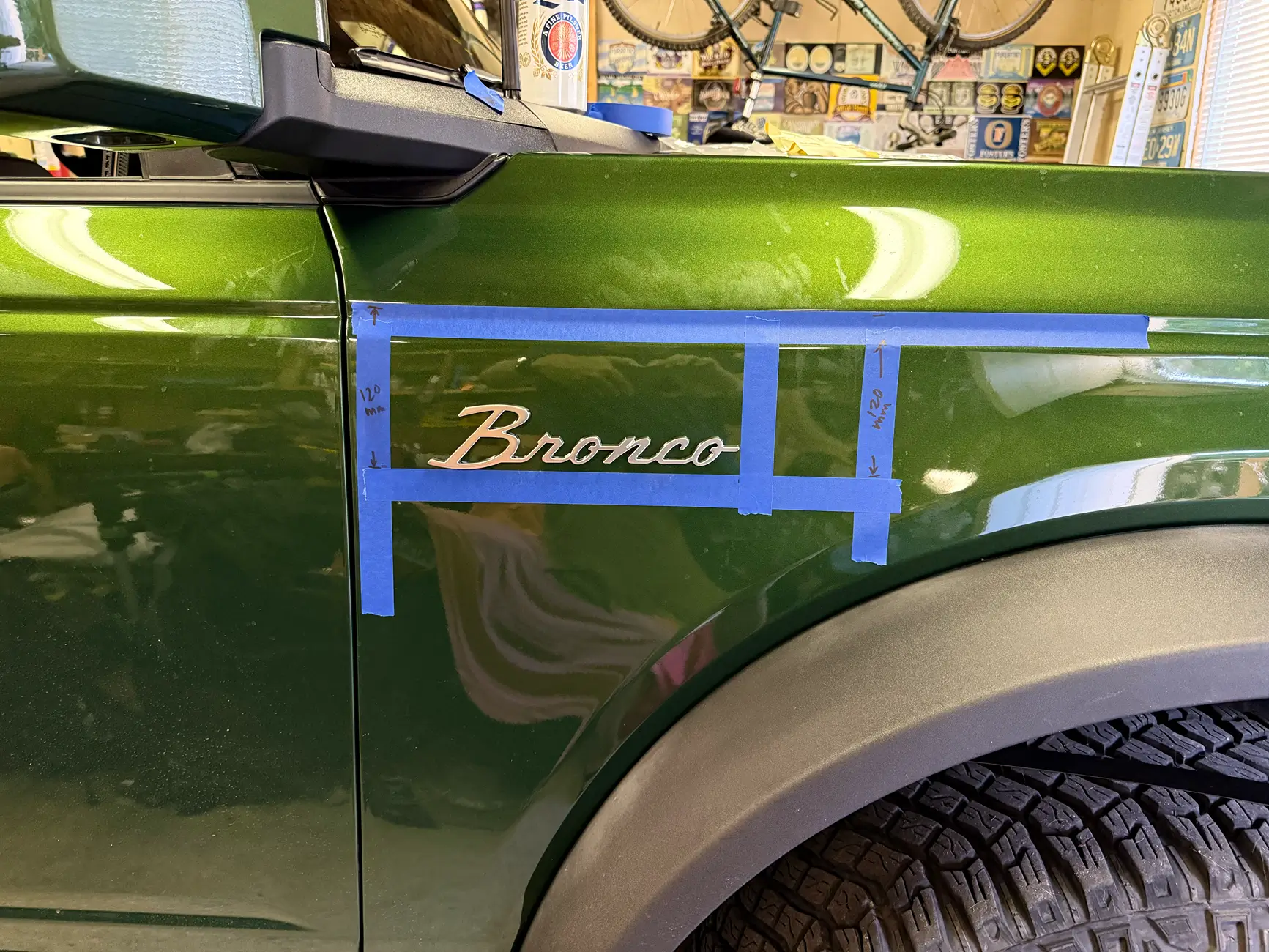 Ford Bronco Making my own retro Bronco script emblem template tempImageqaEYAG