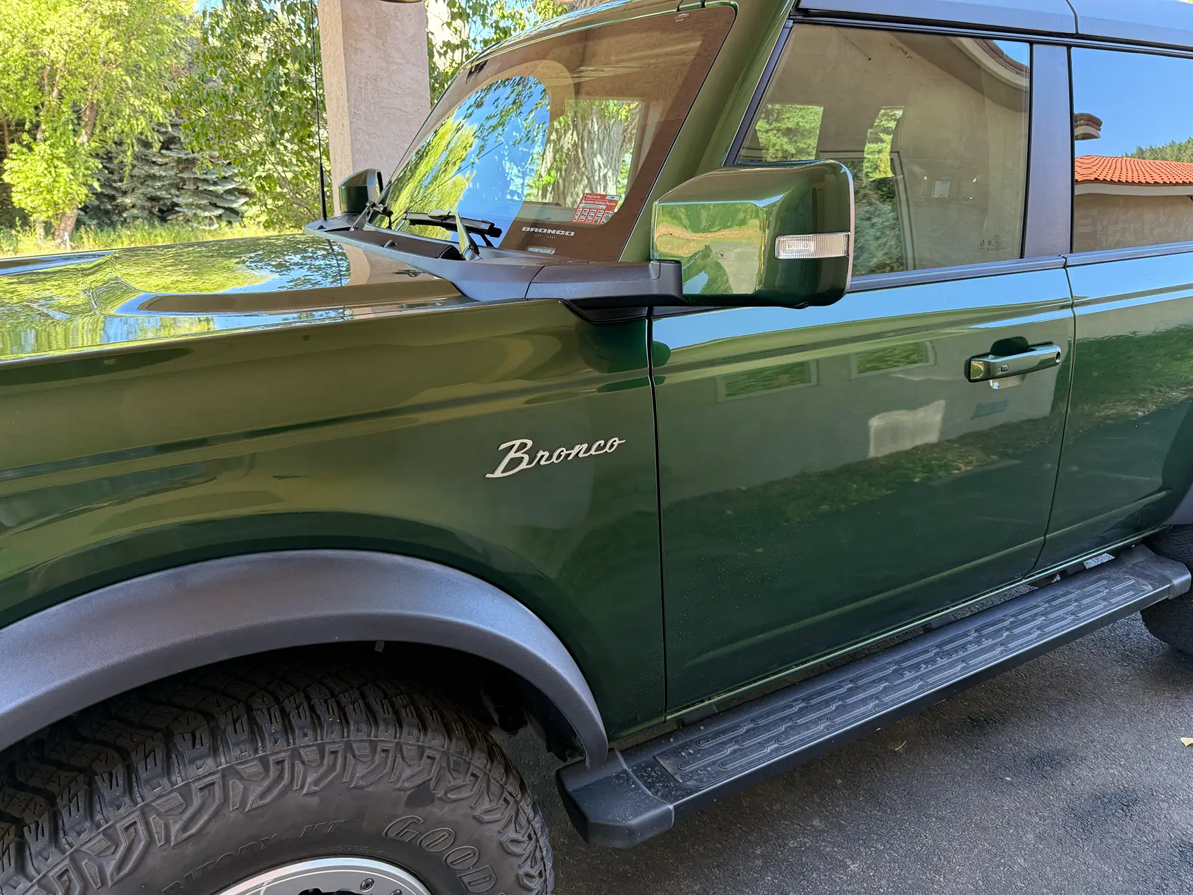 Ford Bronco Making my own retro Bronco script emblem template tempImageRMJ3fB
