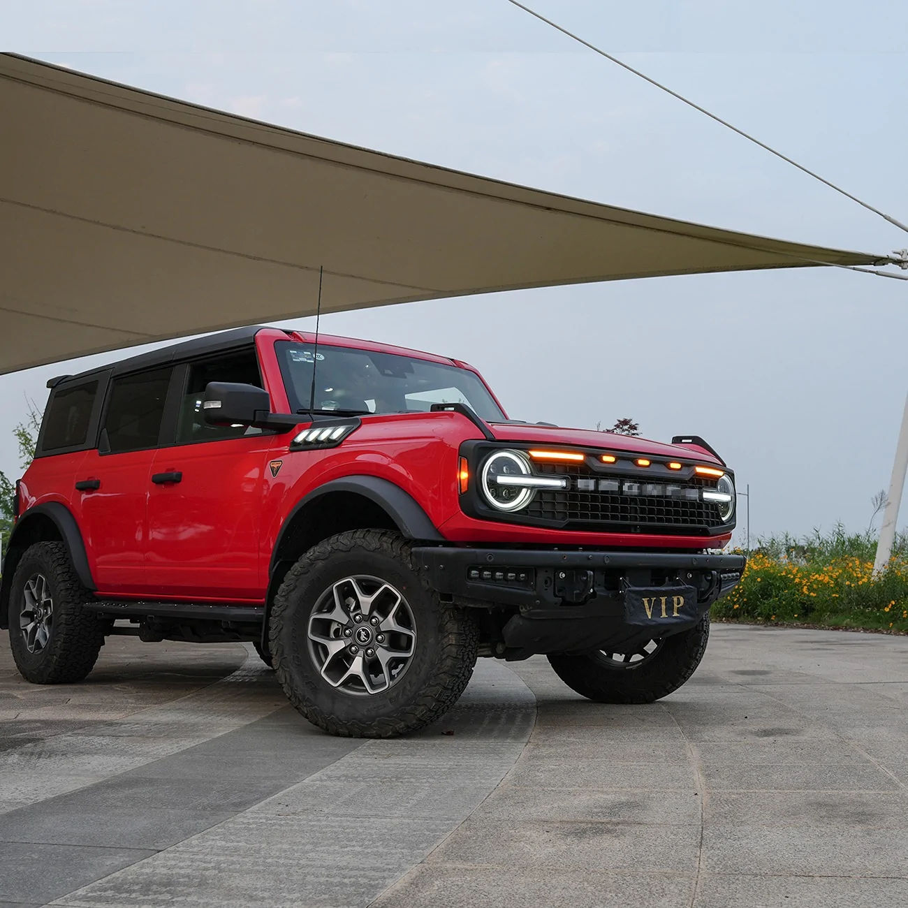 Ford Bronco Quantum Matrix Front Grille 10