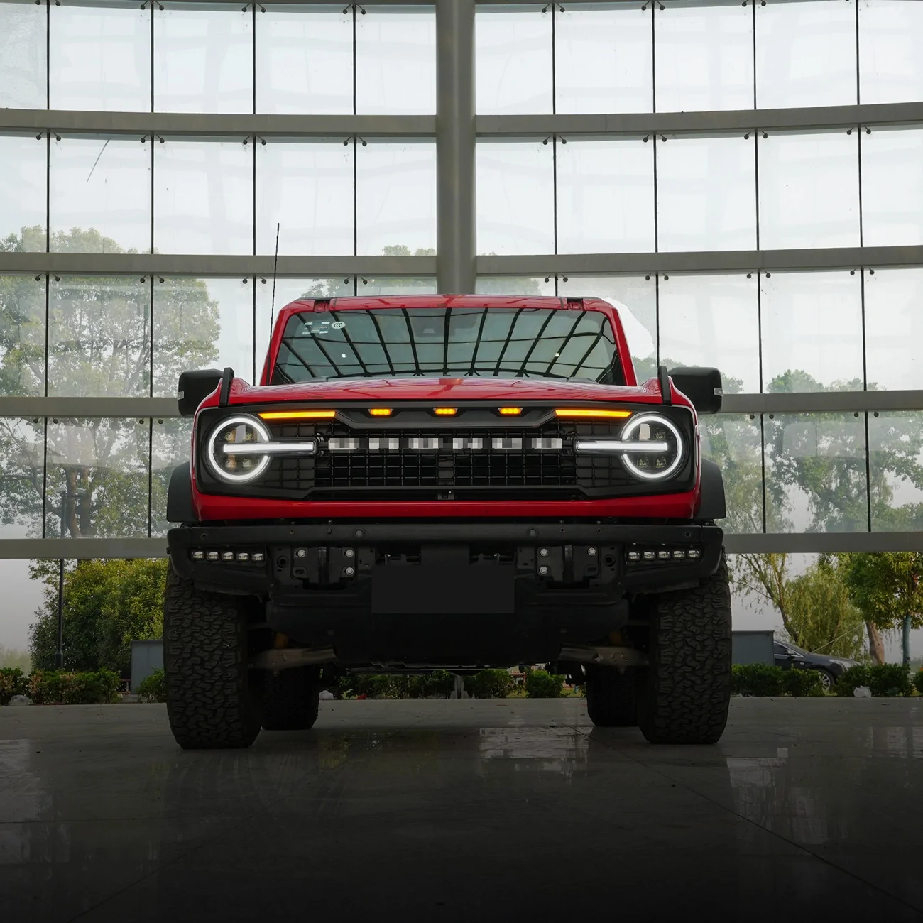 Ford Bronco Quantum Matrix Front Grille 07