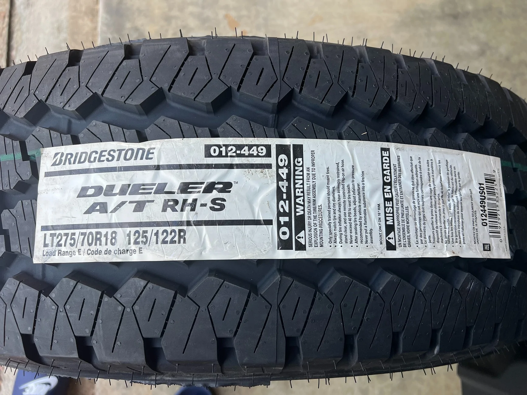 Ford Bronco 2025 Bronco OBX Tire Suggestions IMG_1510