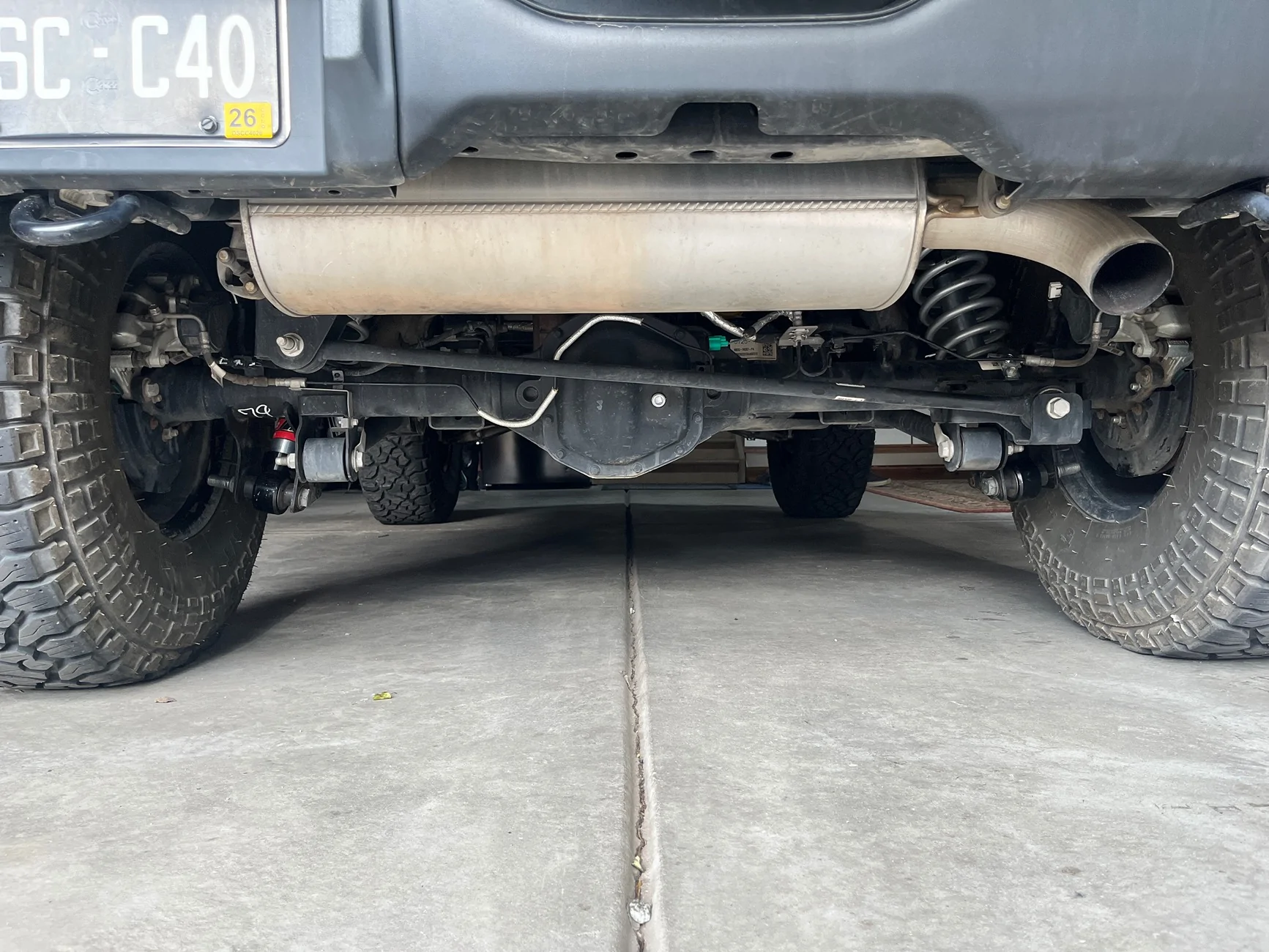 Ford Bronco Rear TracBar Relocation Bracket - Get One! IMG_4747