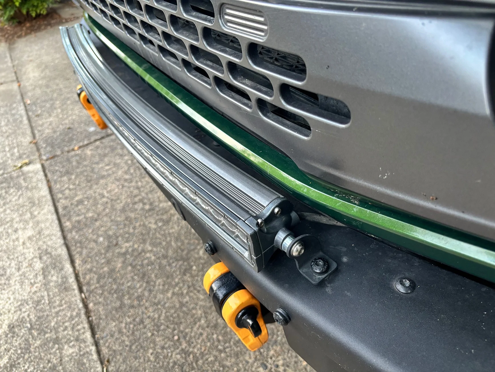 Ford Bronco Lightbar camera interference IMG_6555