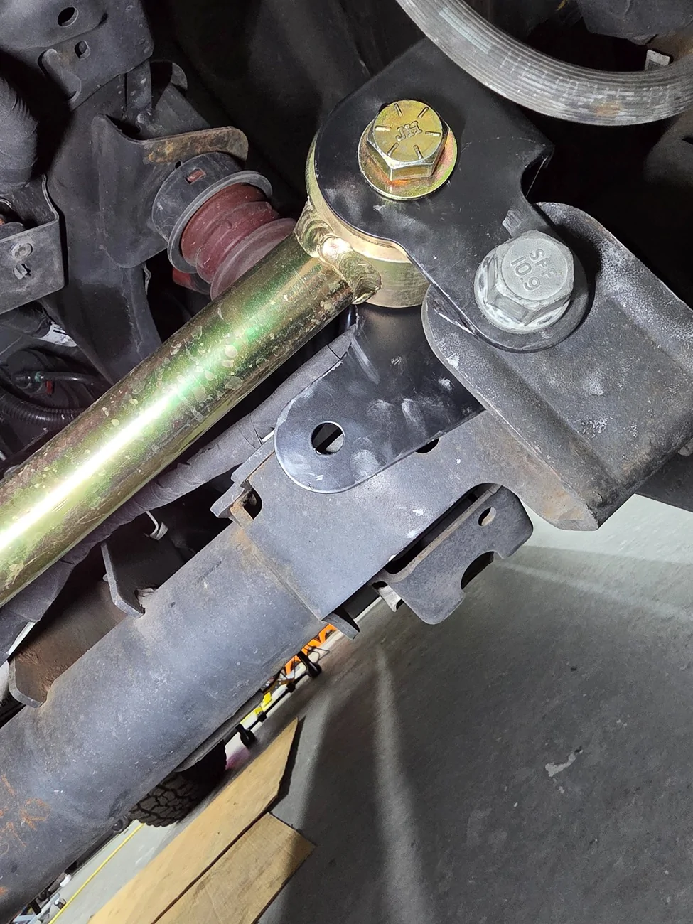 Ford Bronco Rear TracBar Relocation Bracket - Get One! 20250818_205759