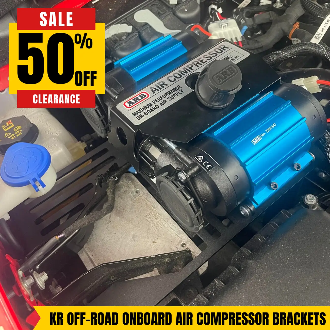 Ford Bronco 50% Off Air Compressor Brackets Bronco Air Compressor - 50 Off