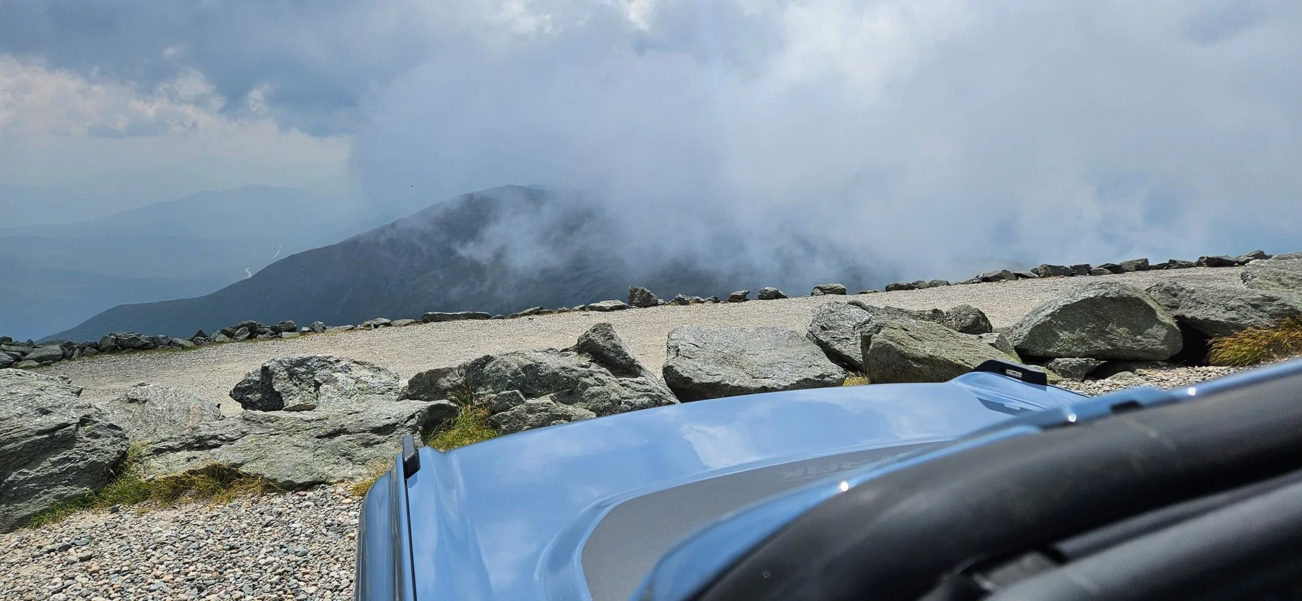 Ford Bronco Topless up Mt. Washington 1000016148