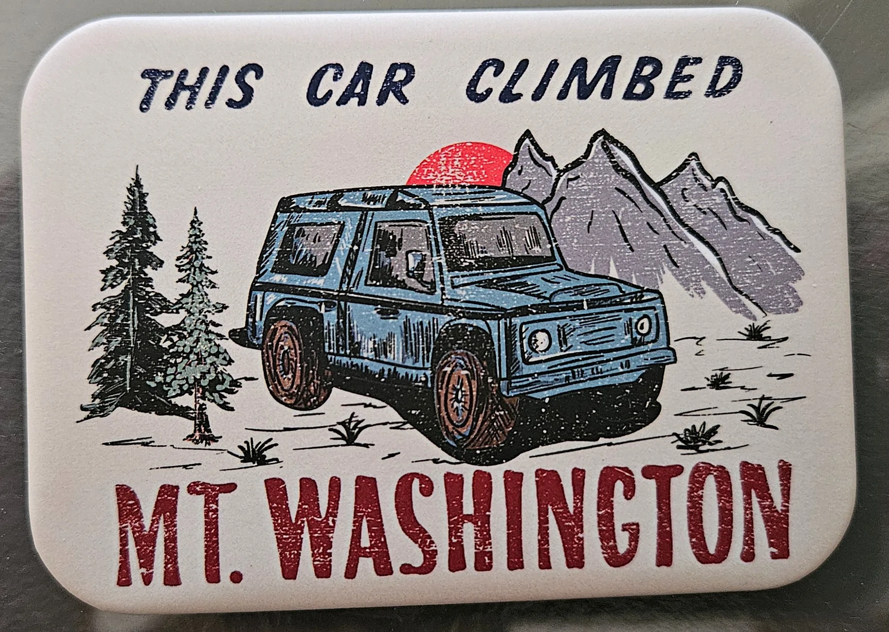Ford Bronco Topless up Mt. Washington 1000017006