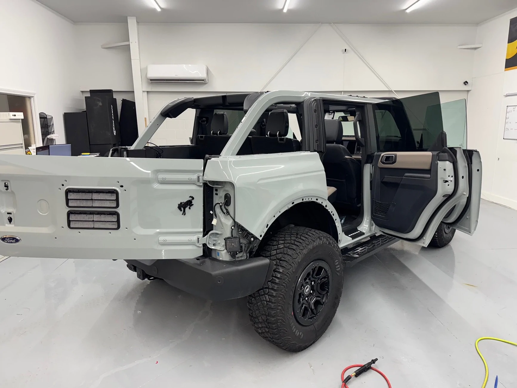 Ford Bronco PPF protection on which parts BroncoPPF1