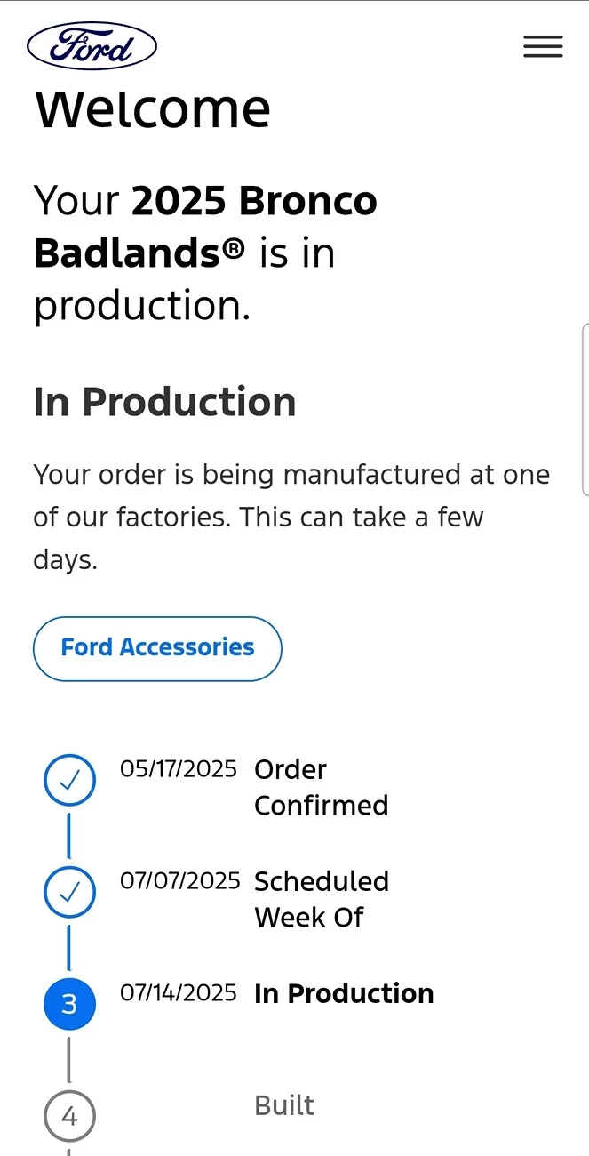Ford Bronco 2025 Order Wait Time 1000007975