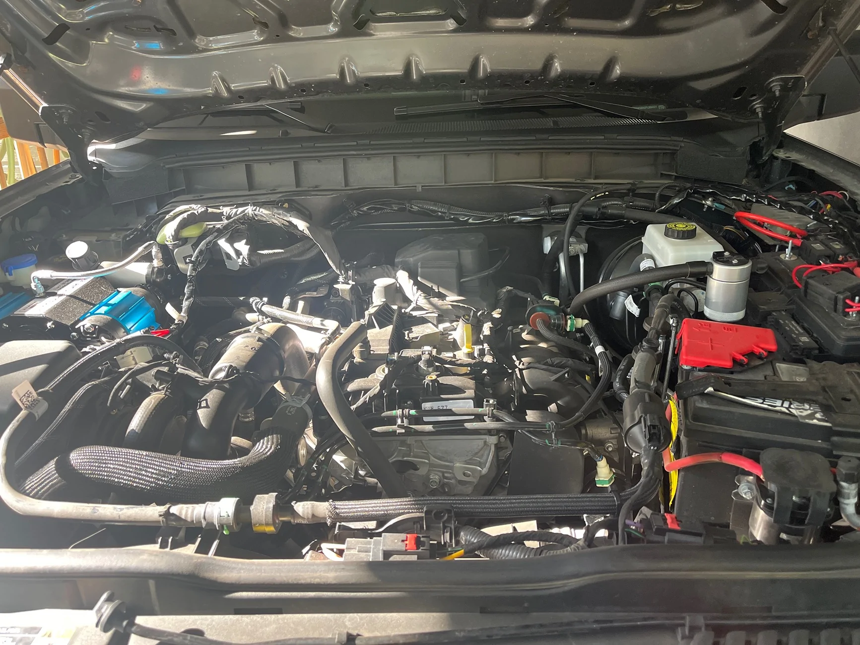 Ford Bronco ARB/Ford Performance Dual Compressor Under Hood Kit imag