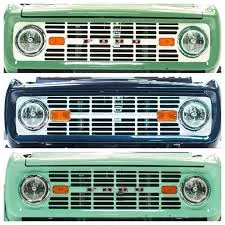 Ford Bronco Vintage grille in black IMG_0170