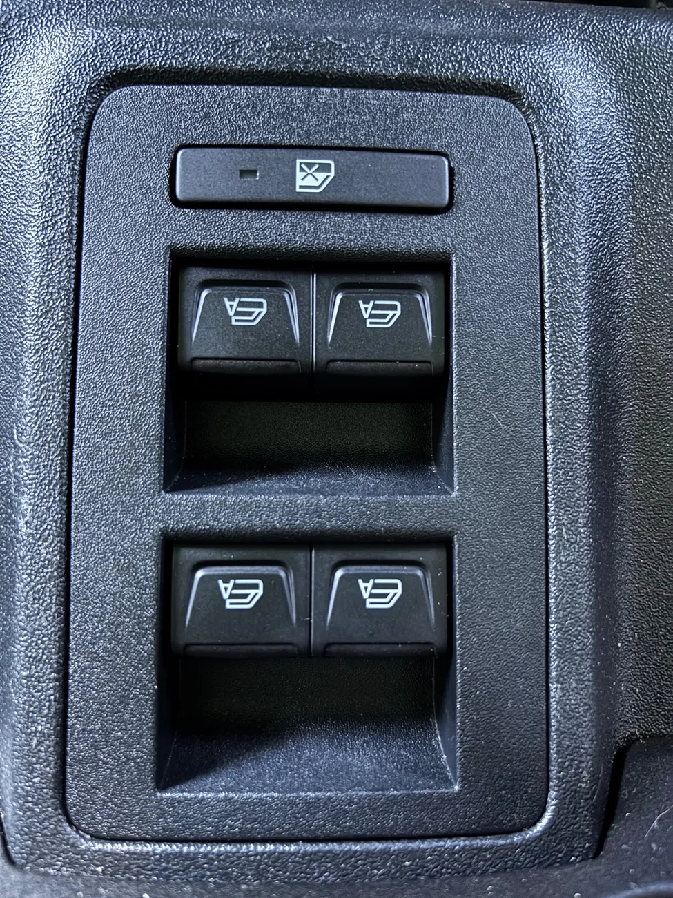 Ford Bronco Rubber breaking around window controls IMG_2527