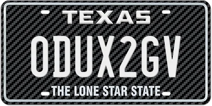 Ford Bronco Custom vanity license plate for Bronco? 1755990710125-ca