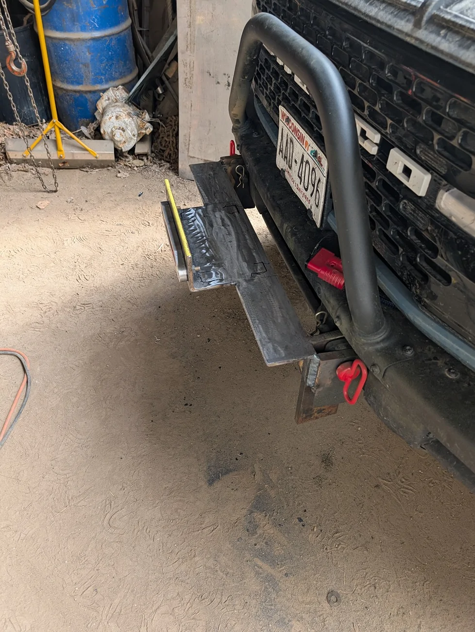 Ford Bronco My Removable Winch Mount Getting Close! PXL_20250824_142110804.MP