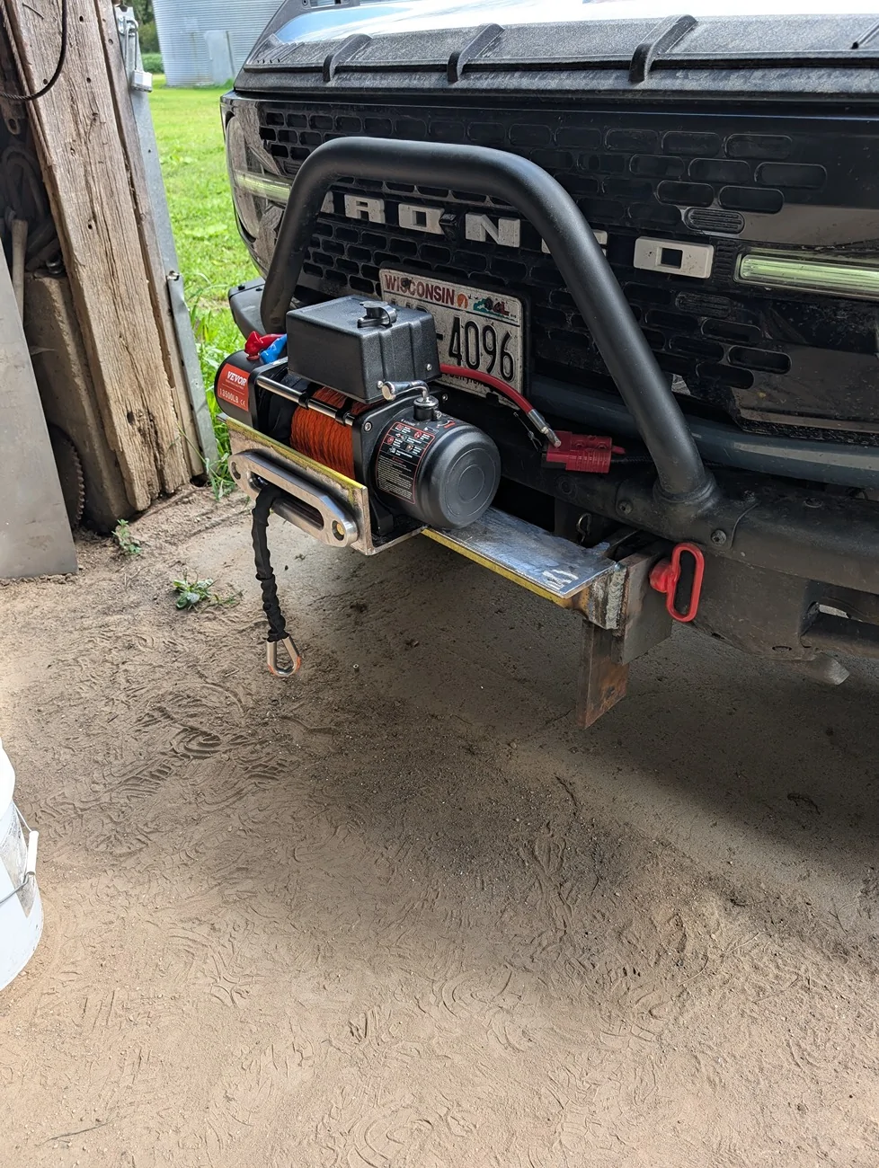 Ford Bronco My Removable Winch Mount Getting Close! PXL_20250824_171739201.MP