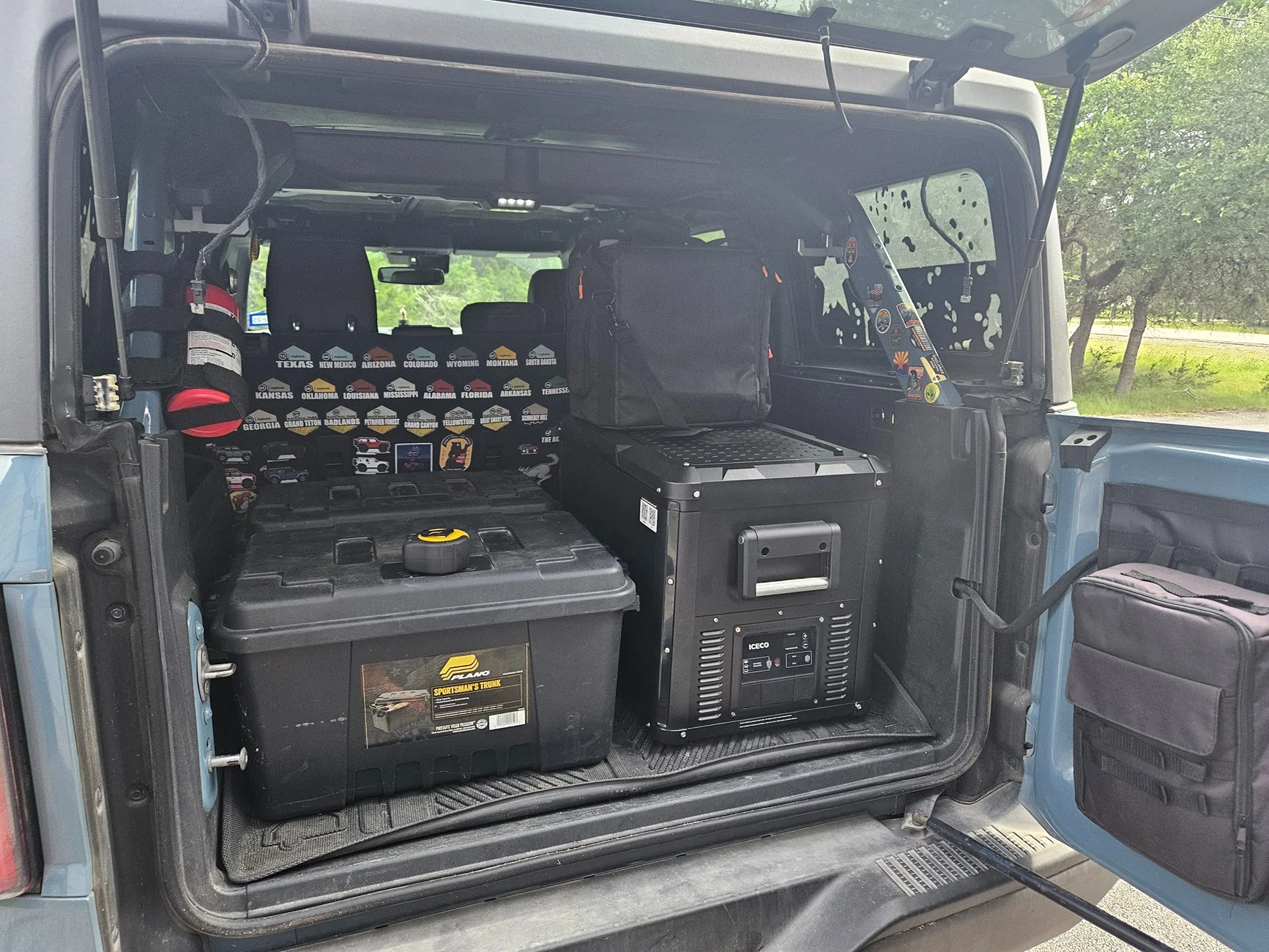 Ford Bronco Best Rear Cargo Area Storage Solutions? 20250719_095005