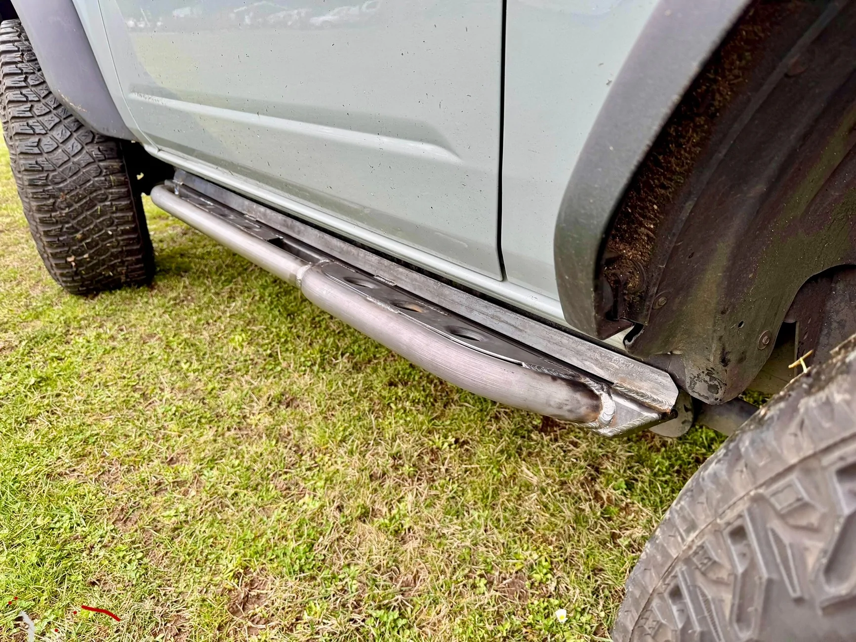 Ford Bronco Frame Mounted Rock Sliders by Metal-tech 4x4 - Made in house here in the USA IMG_7388 (2)