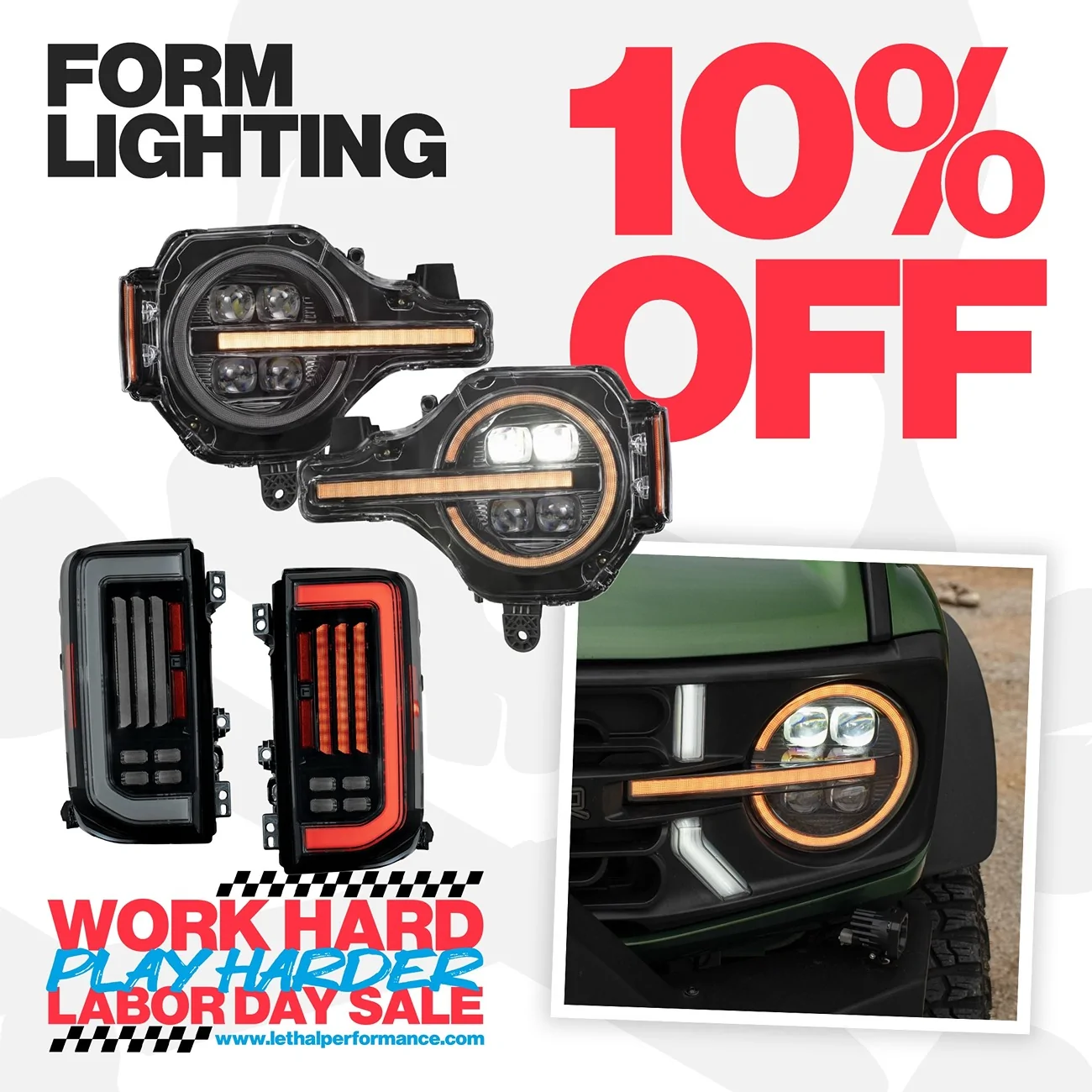 Ford Bronco LABOR DAY SALES are LIVE at Lethal Performance! form broncolabor