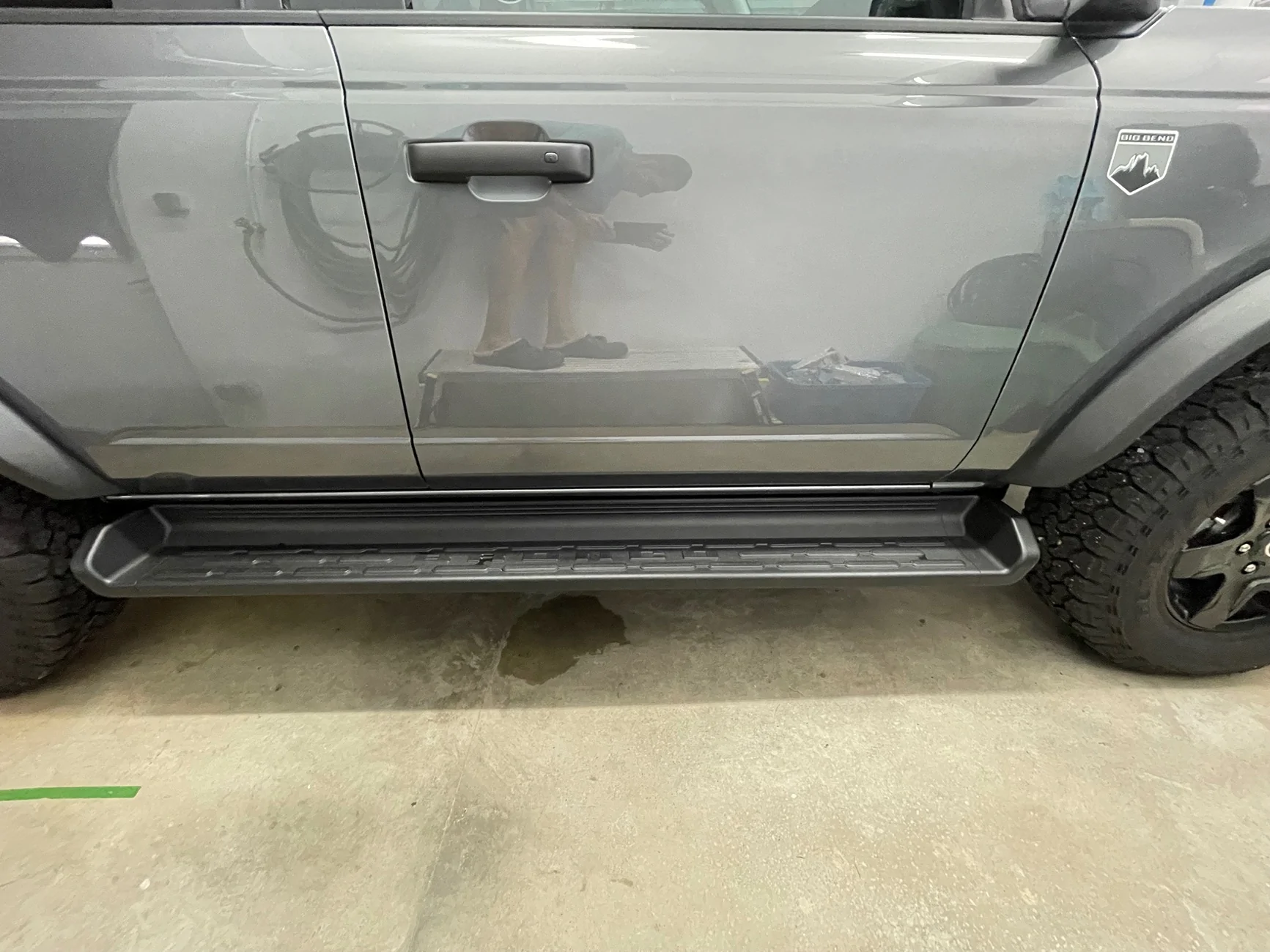 Ford Bronco Iag trail shield mudflaps + 2025 oem running board IMG_1112