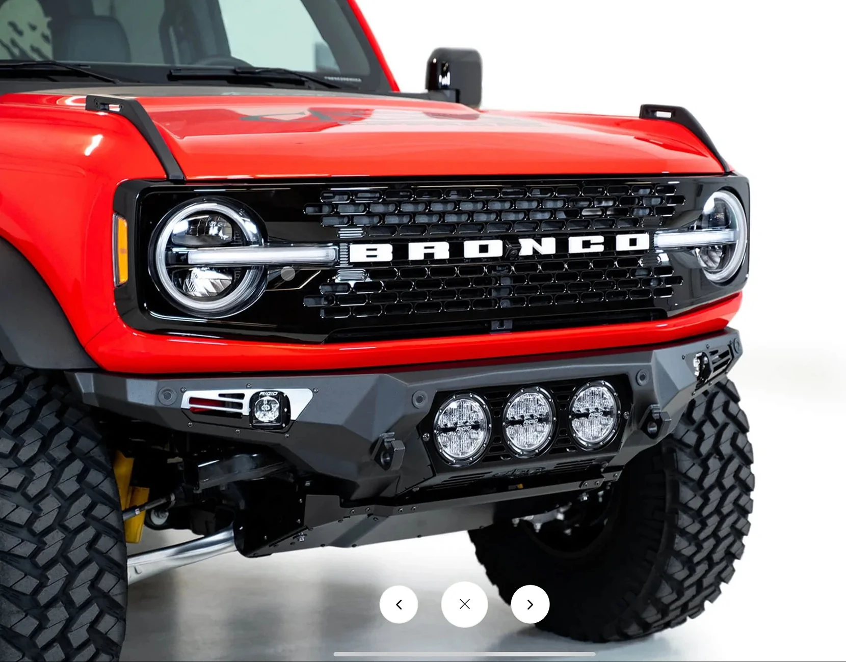 Ford Bronco ADD Bomber Front Bumper Question - Intercooler Interference? IMG_0071