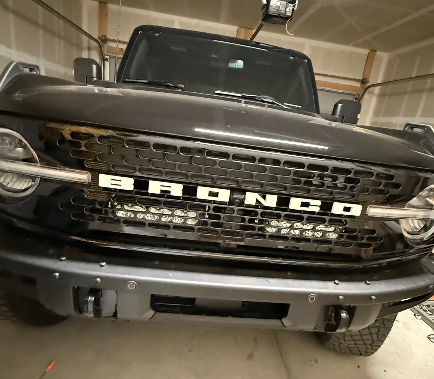 Ford Bronco Highbeam tap IMG_6089