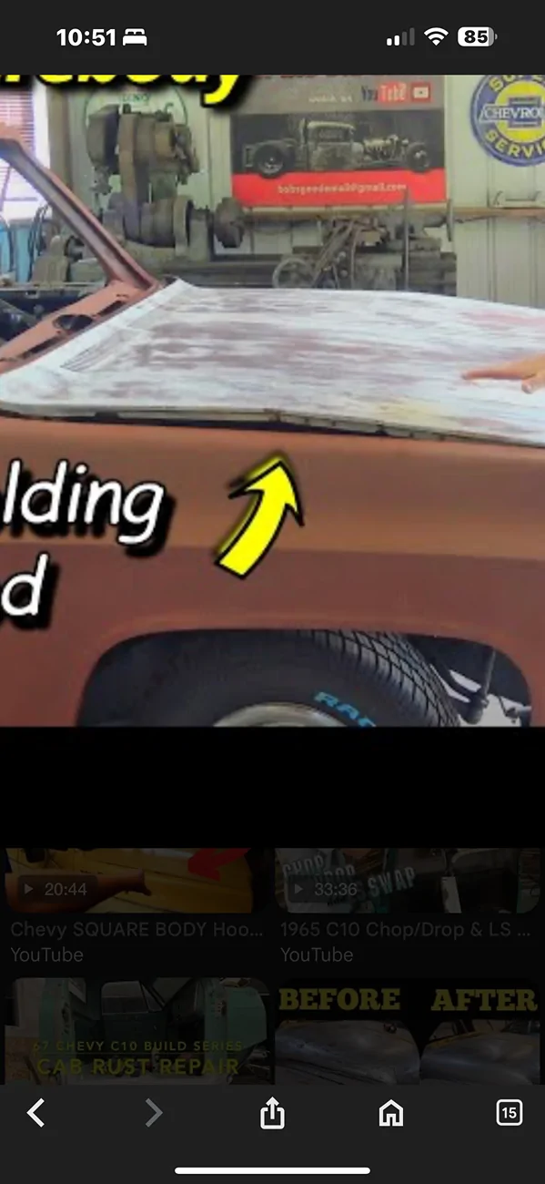 Ford Bronco Ford Performance Hood Struts installed IMG_3493
