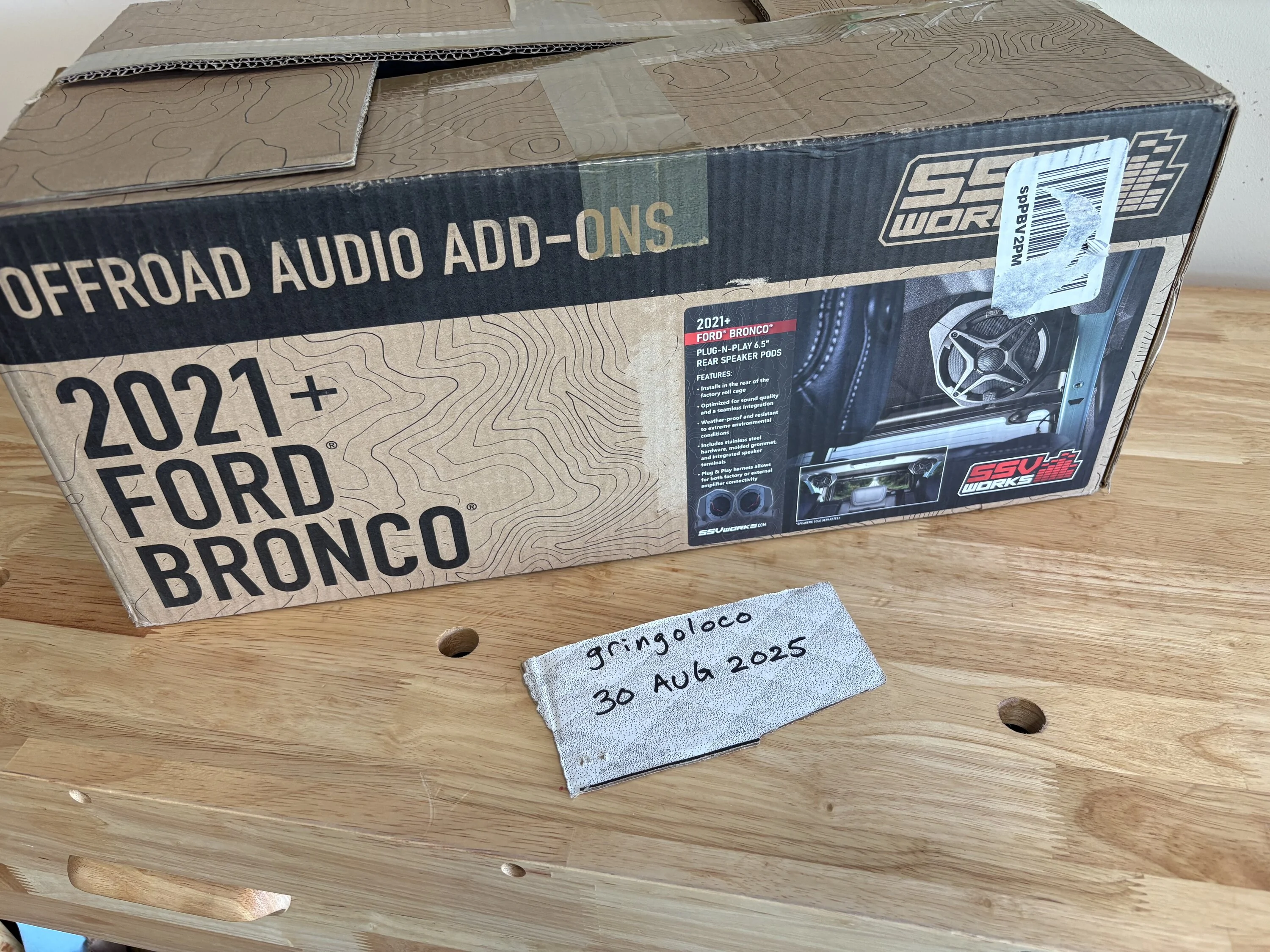 Ford Bronco SSV Rear 6.5 Pods - $50 IMG_0626
