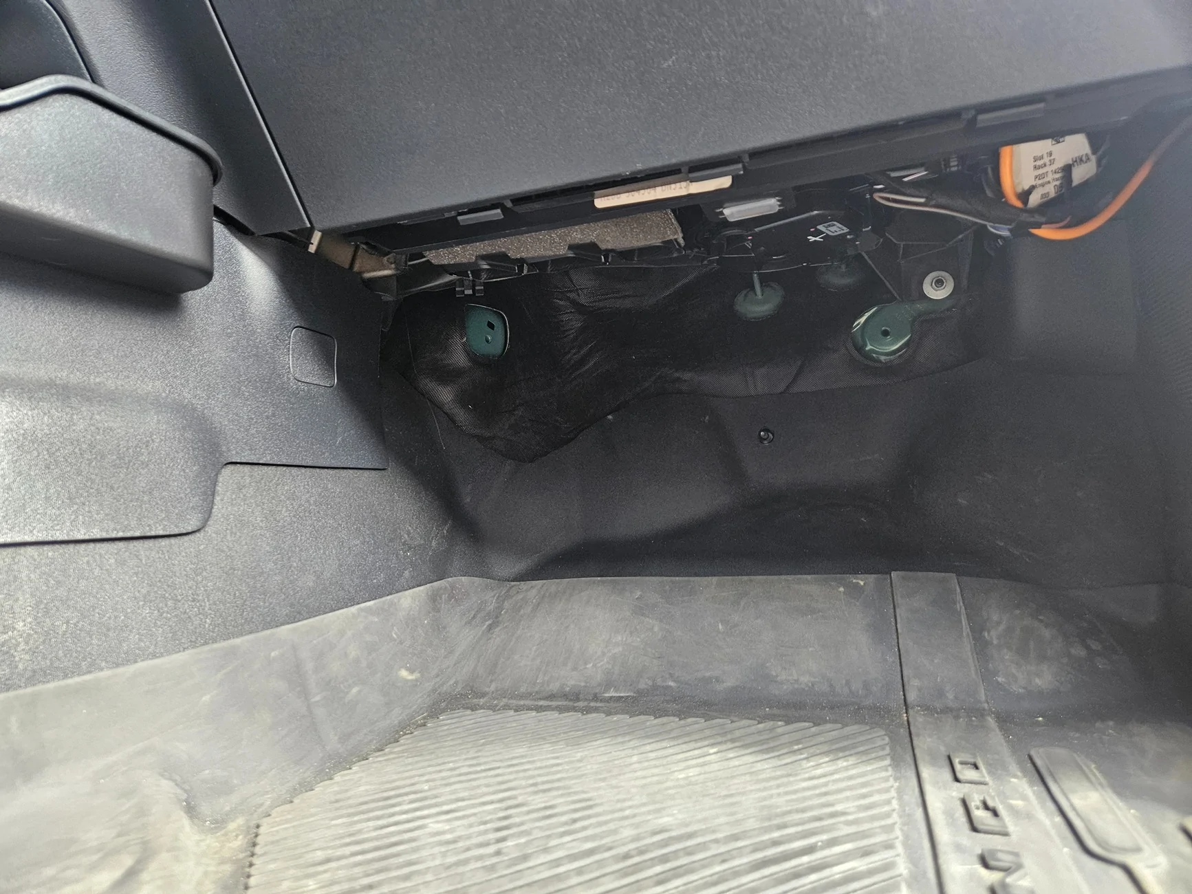 Ford Bronco Plastic cover below glovebox 1000009954