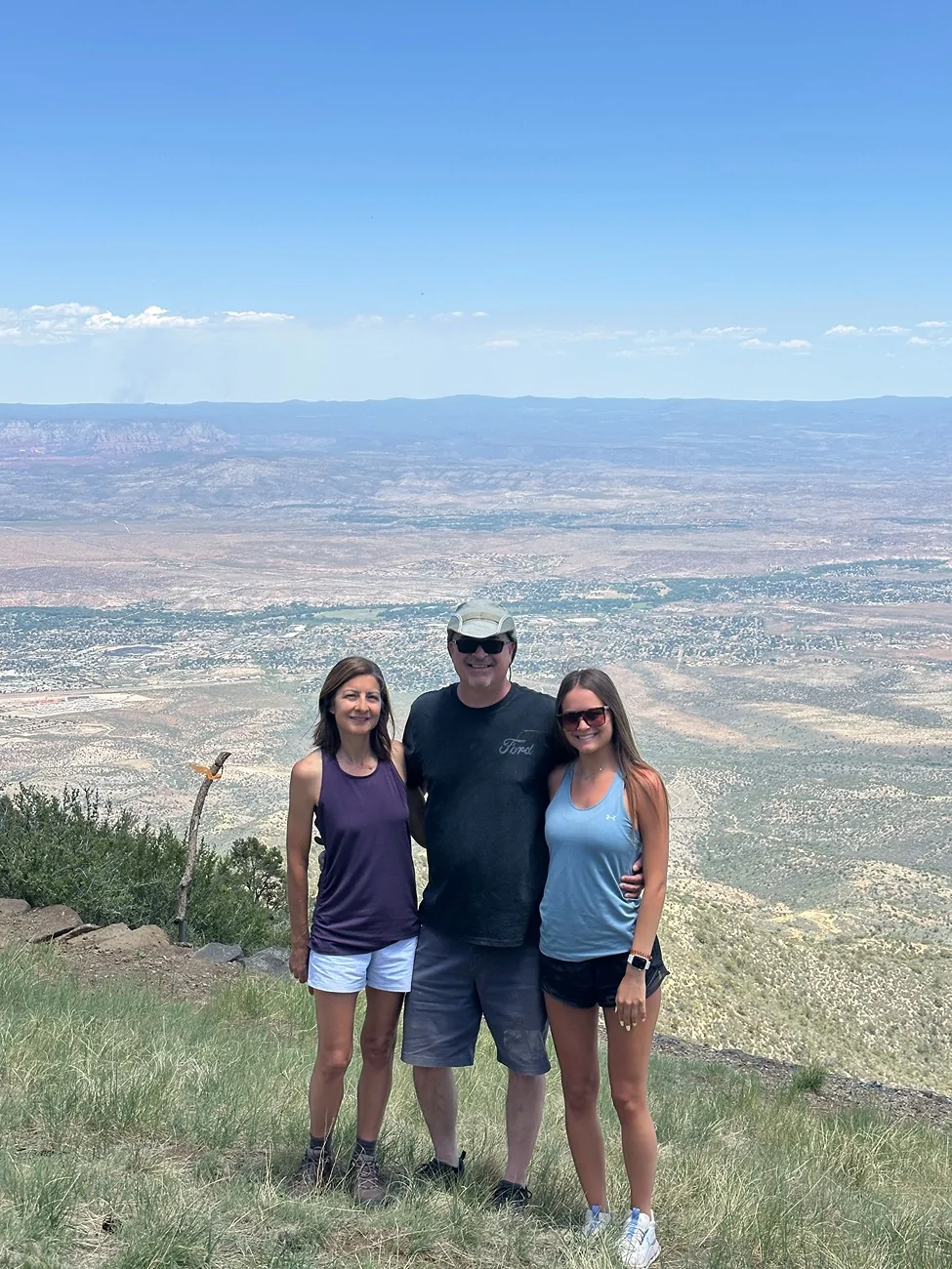 Ford Bronco BleednBlue Goes to Sedona AZ MingusMountainTOP