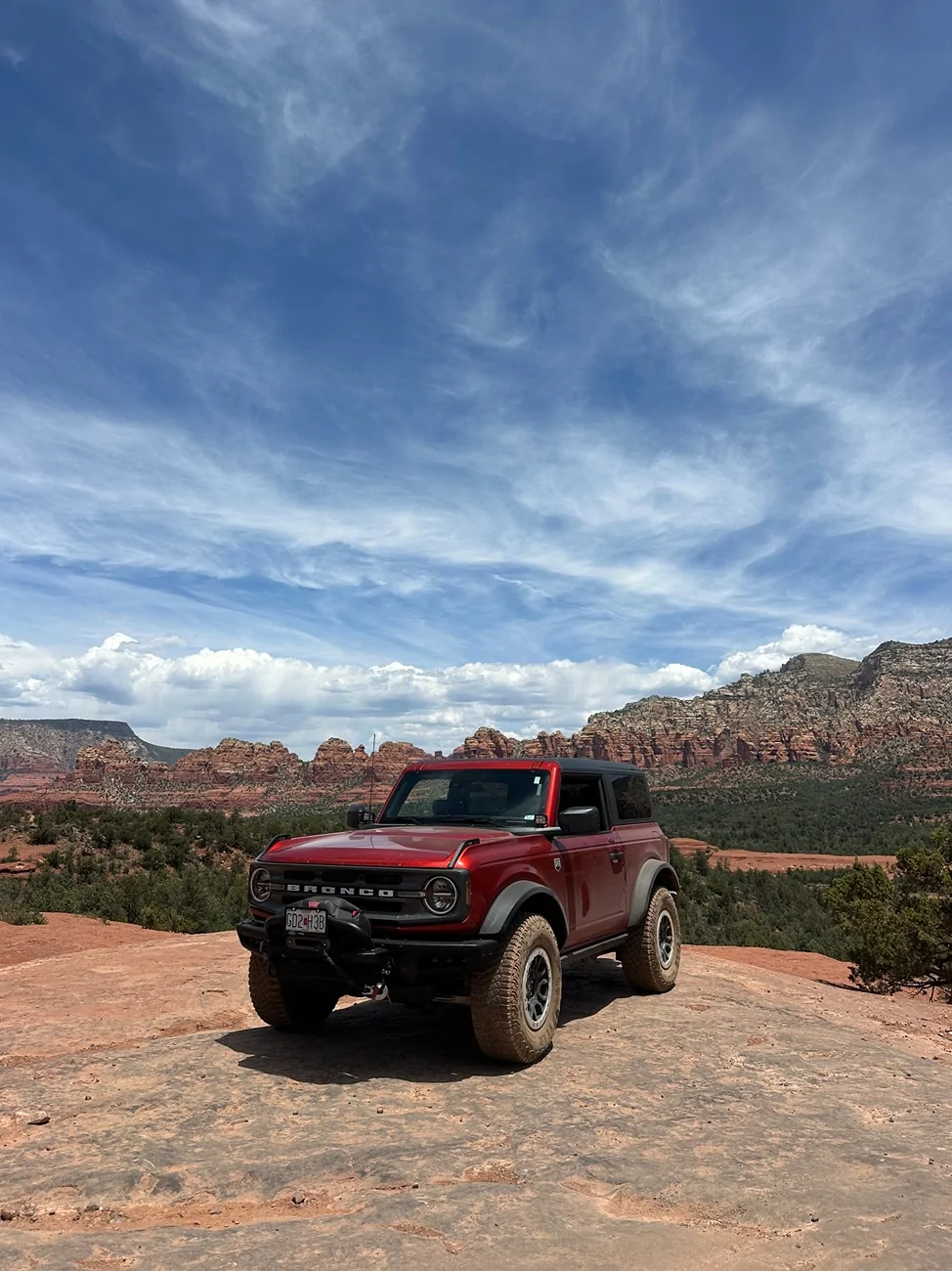Ford Bronco BleednBlue Goes to Sedona AZ BrokenArro
