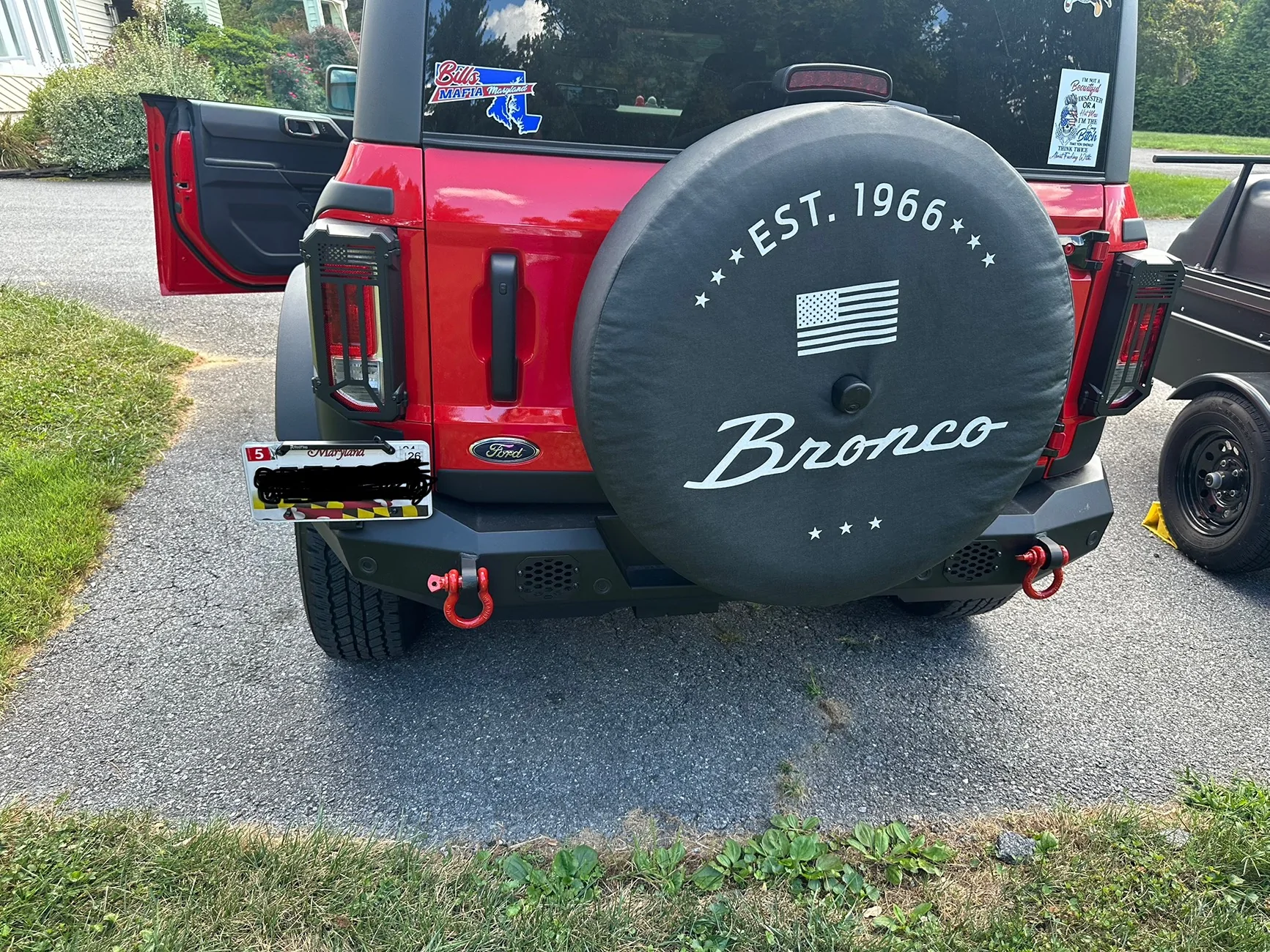 Ford Bronco Blind spot indicator - issues since new bumper installed IMG_3944