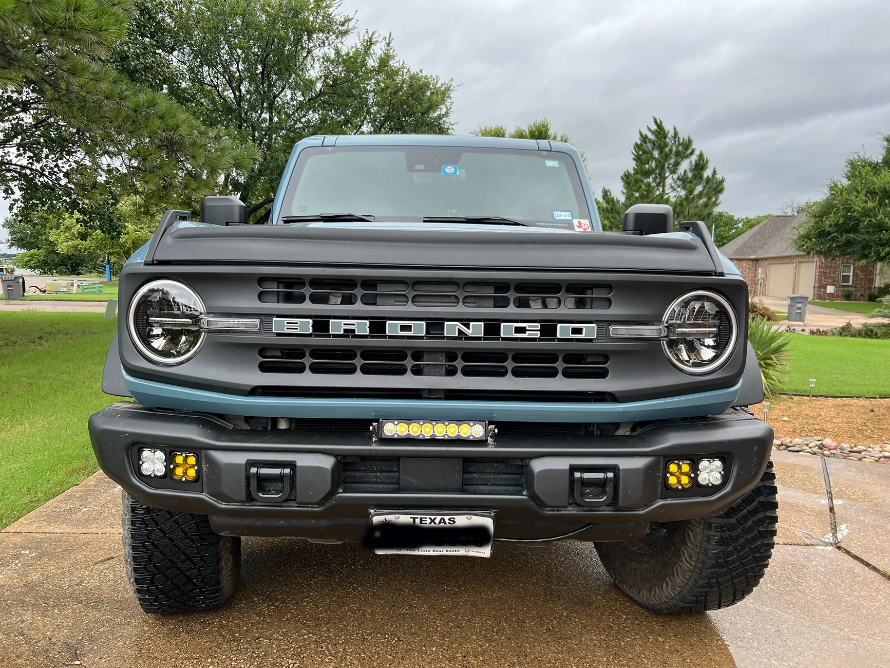 Ford Bronco Fog light (Amber) placement advice front lights