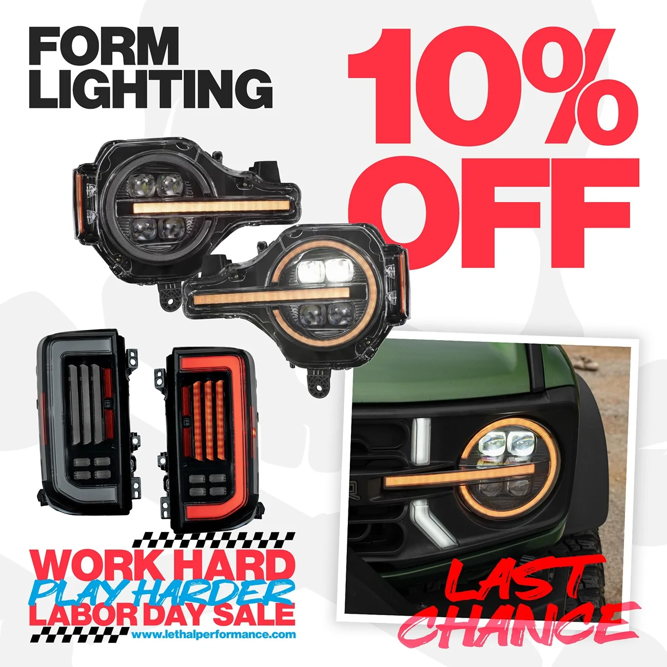 Ford Bronco LABOR DAY SALES are LIVE at Lethal Performance! form broncolabor last