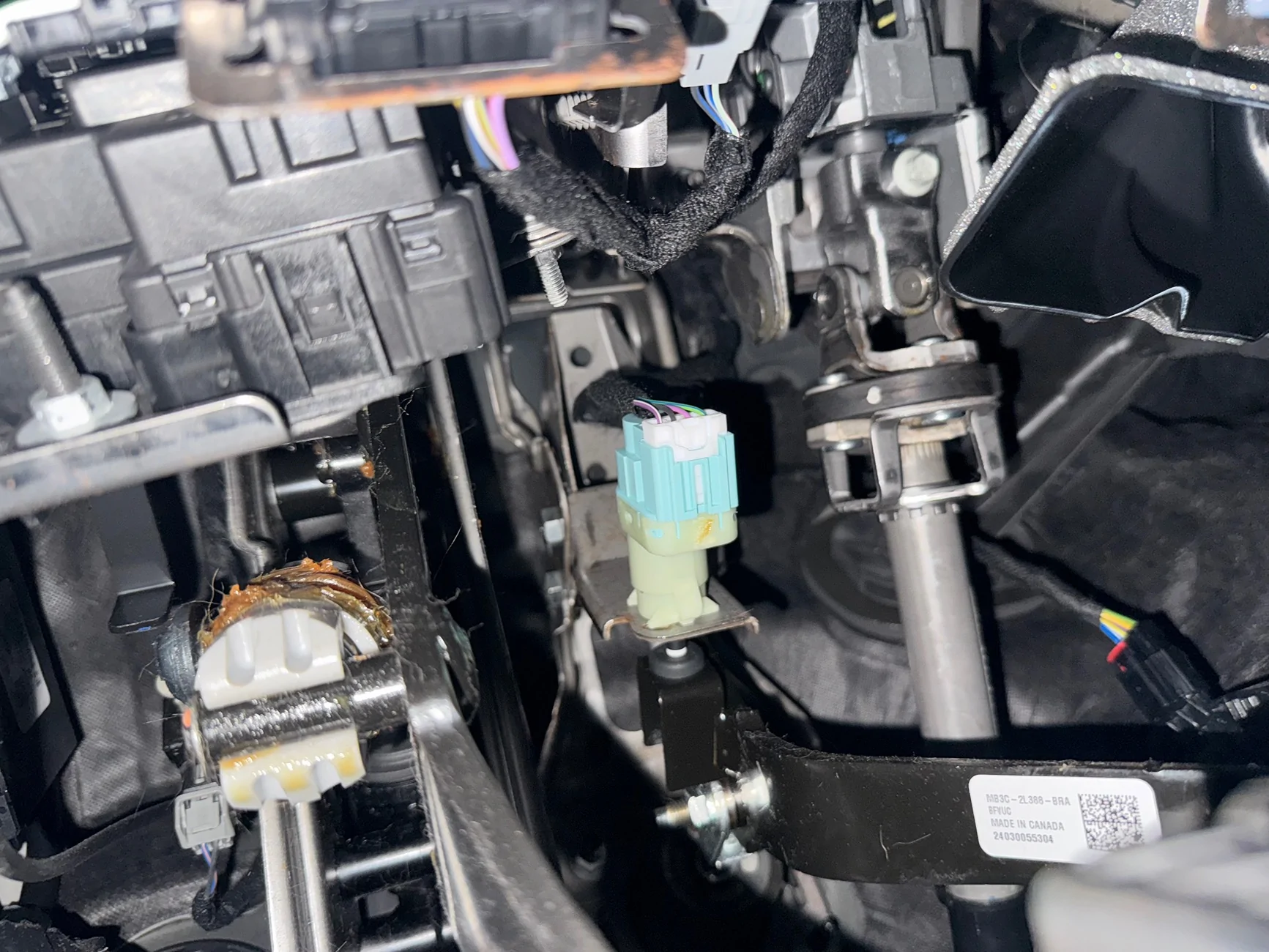 Ford Bronco Failed Clutch Return Stop IMG_0099