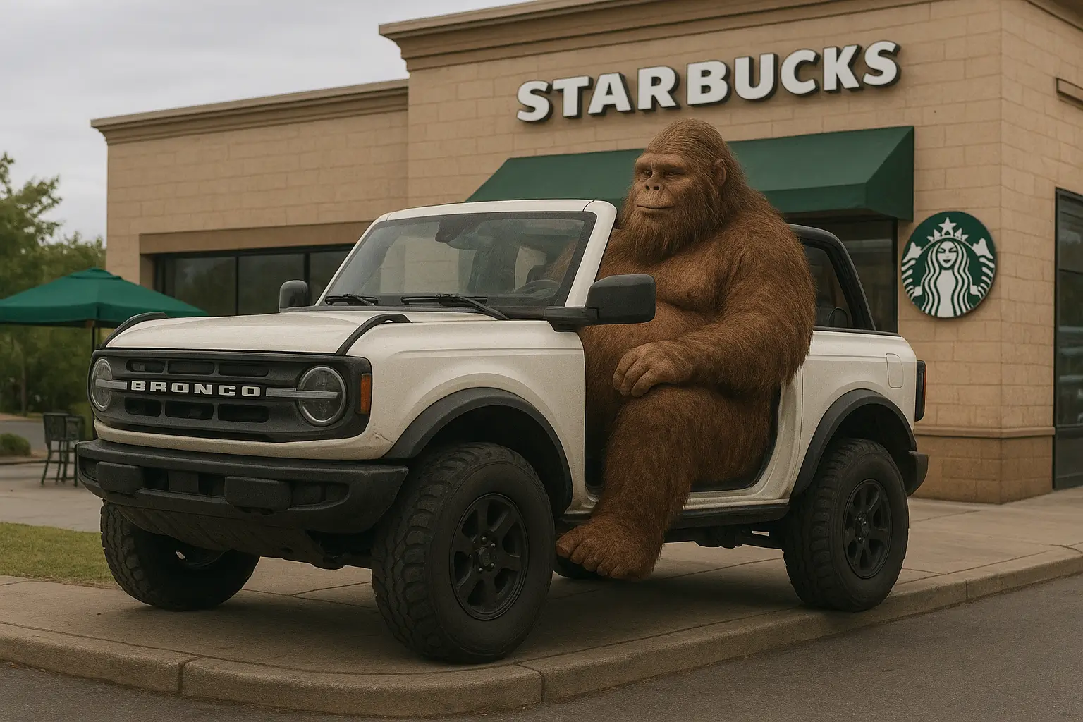 Ford Bronco What the hell is Ford doing? Squatchin the Starbucks 2