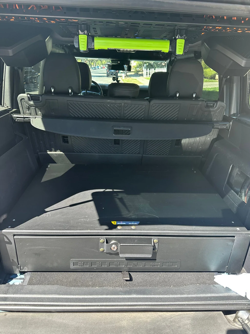 Ford Bronco Tuffy Cargo Security Drawer - $500 IMG_4860