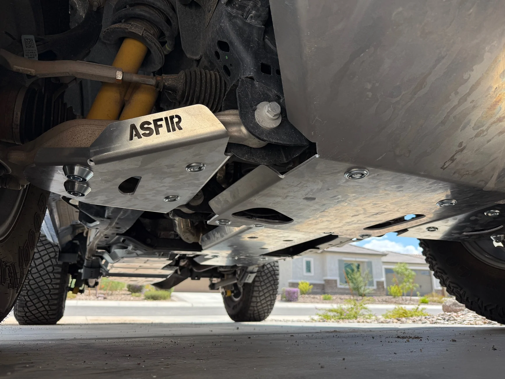 Ford Bronco ASFIR Aluminum Skids IMG_2562