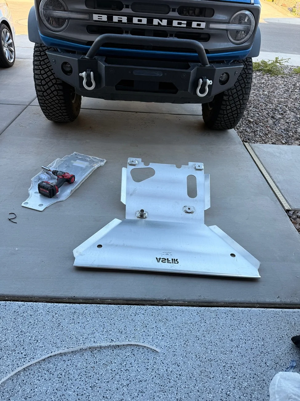 Ford Bronco ASFIR Aluminum Skids IMG_2547