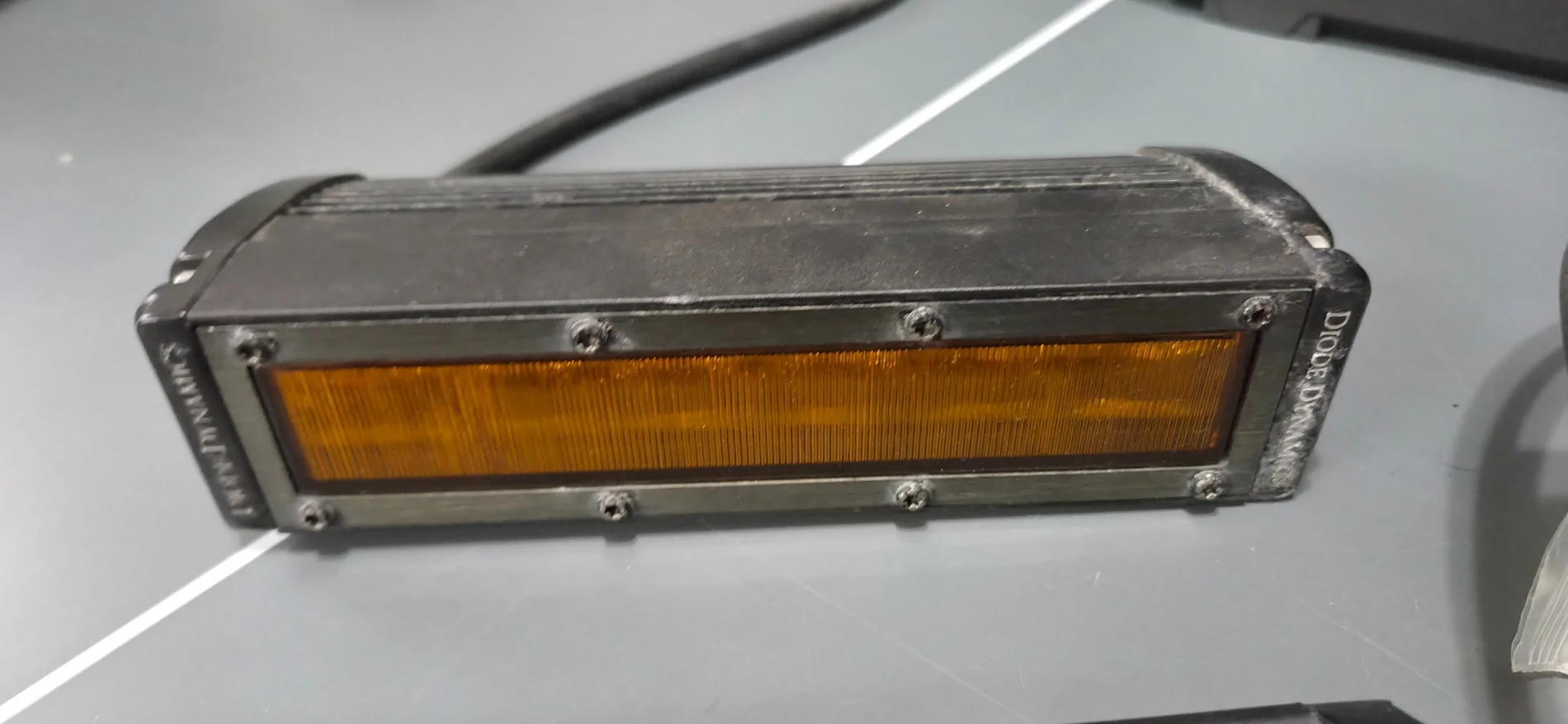 Ford Bronco Diode dynamics 6inch SAE amber flood 20250907_130759