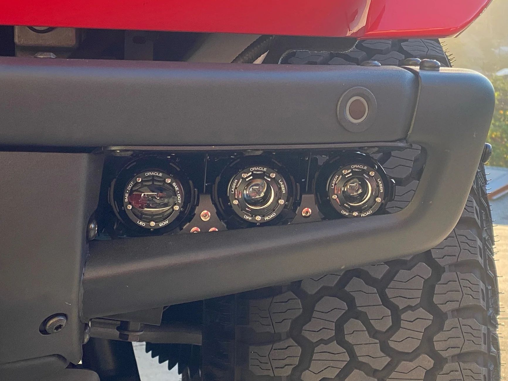 Ford Bronco Install of Oracle LED Fog / Laser Lights and a unsolicited Review. IMG_2918