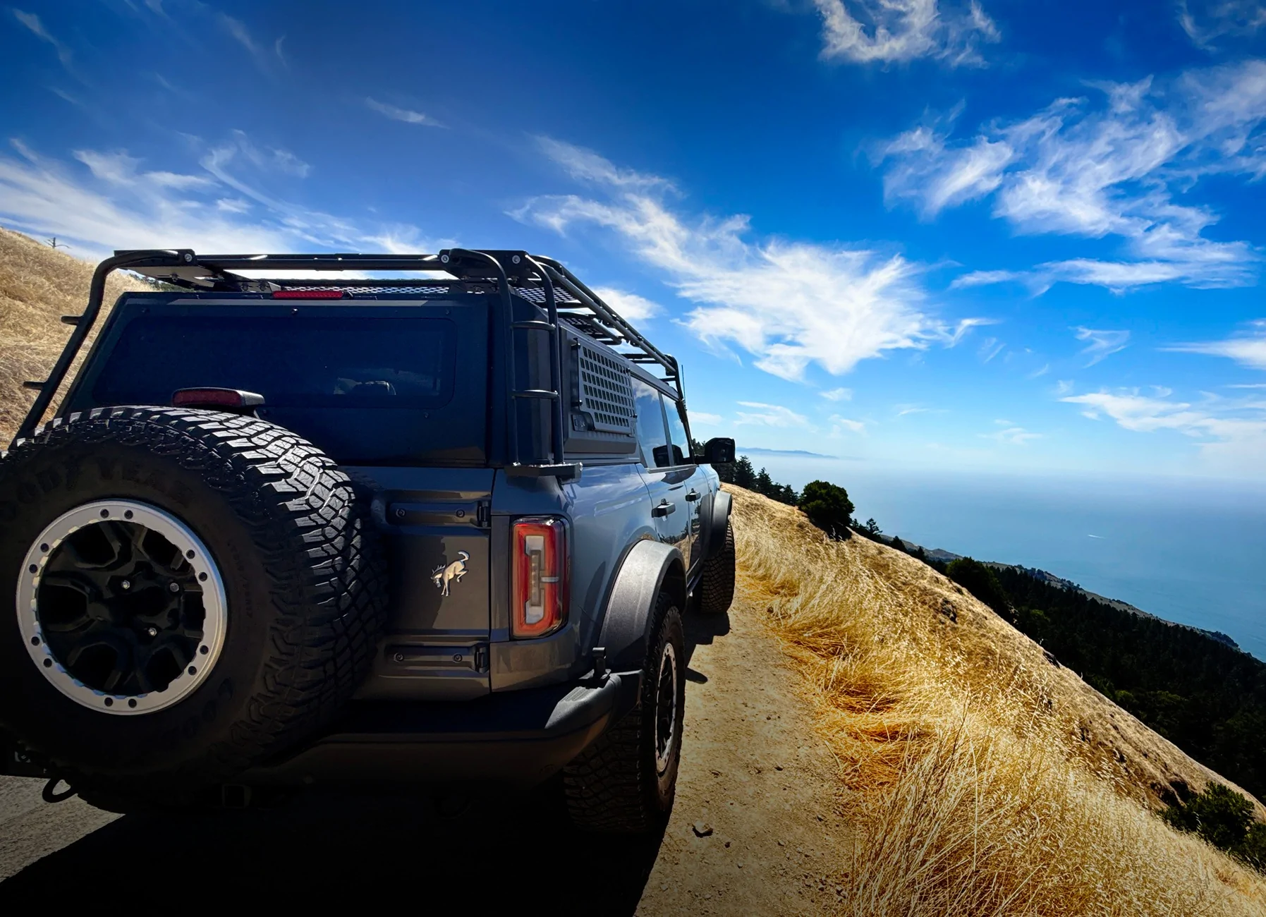 Ford Bronco Armadillo Designs Aluminum Hardtop Mangelo Bronco Mt Tam - Armadillo Gobi 2025-0821_8532