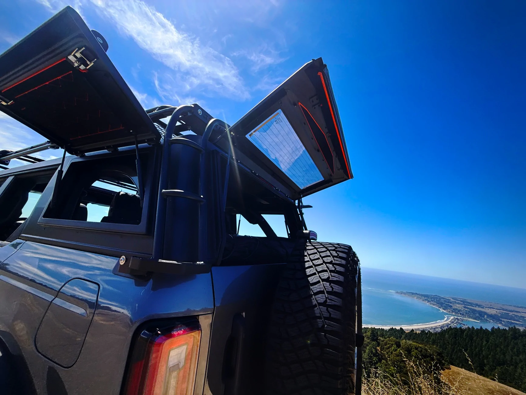 Ford Bronco Armadillo Designs Aluminum Hardtop Mangelo Bronco Mt Tam - Armadillo Gobi 2025-0821_8586