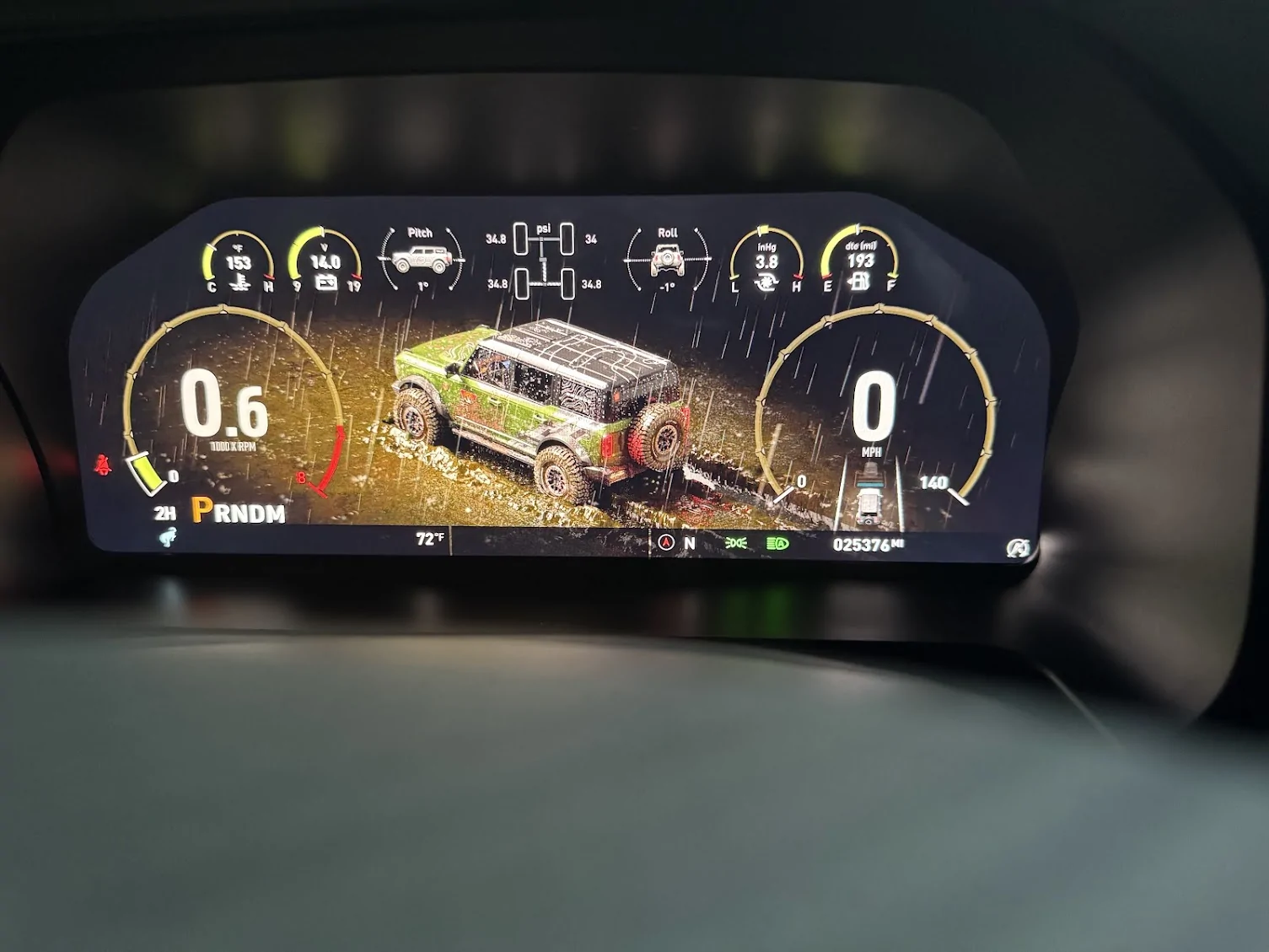 Ford Bronco Installed! Caroboter 2025 Digital Gauge Cluster for Bronco 6G 1757375598546-w1