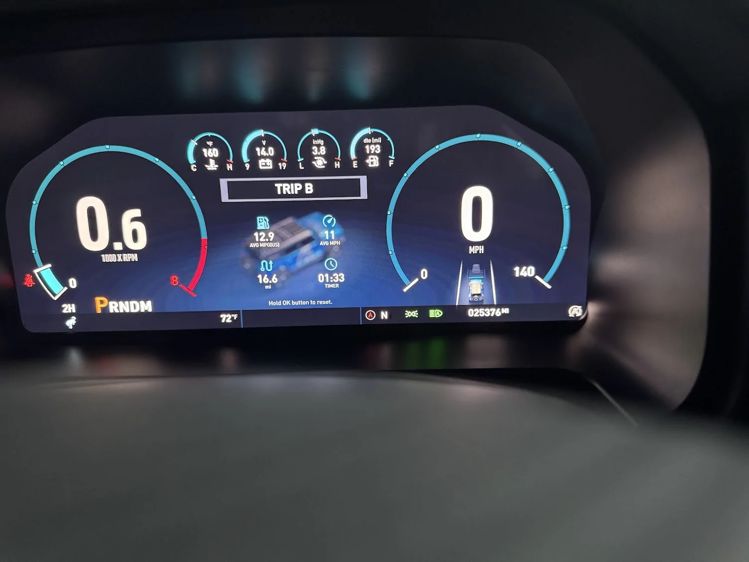 Ford Bronco Installed! Caroboter 2025 Digital Gauge Cluster for Bronco 6G 1757376257737-rv