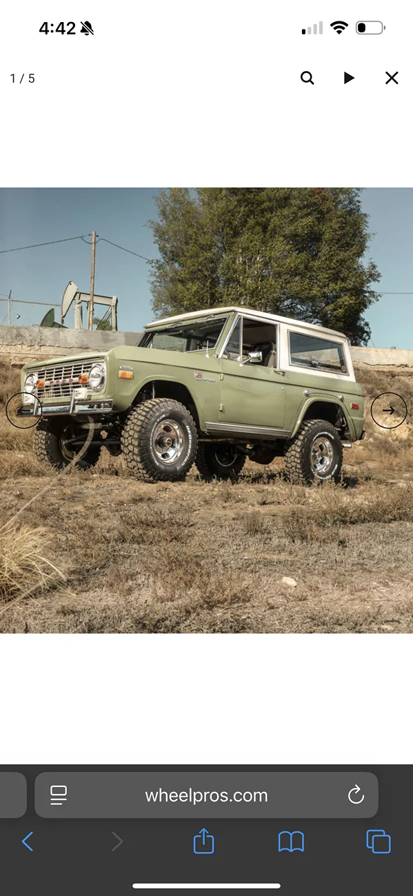 Ford Bronco Vintage grille in black IMG_0750