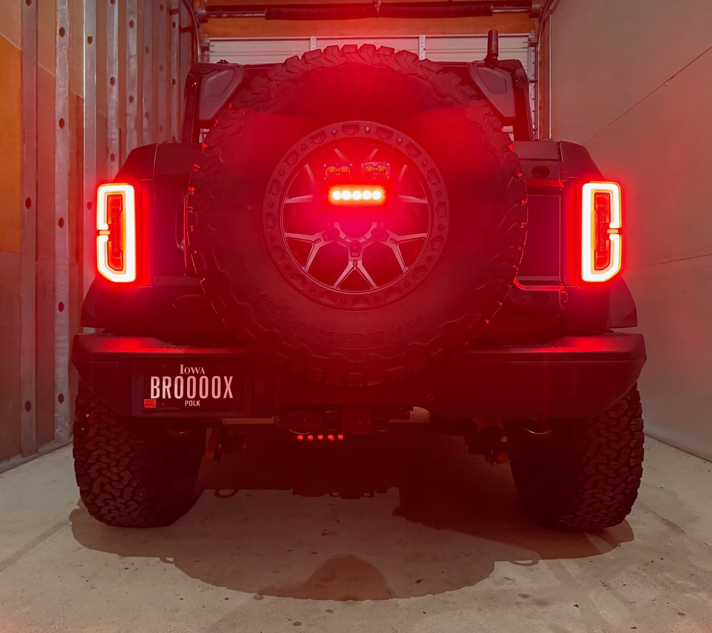 Ford Bronco Broox's Low Profile 3rd Brake Light + Chase Lights bronco - 1