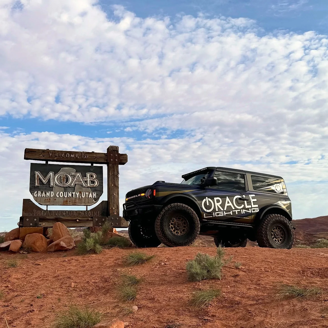 Ford Bronco Bronco Owners... time to light up Moab - Reserve your spot for FREE Trail Ride Experience with ORACLE Lighting! 491441500_18395575162110666_4427678394858229050_n