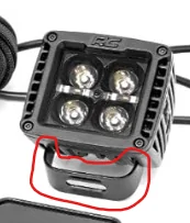 Ford Bronco RoughCountry - Warranty Issues RC Fog Light