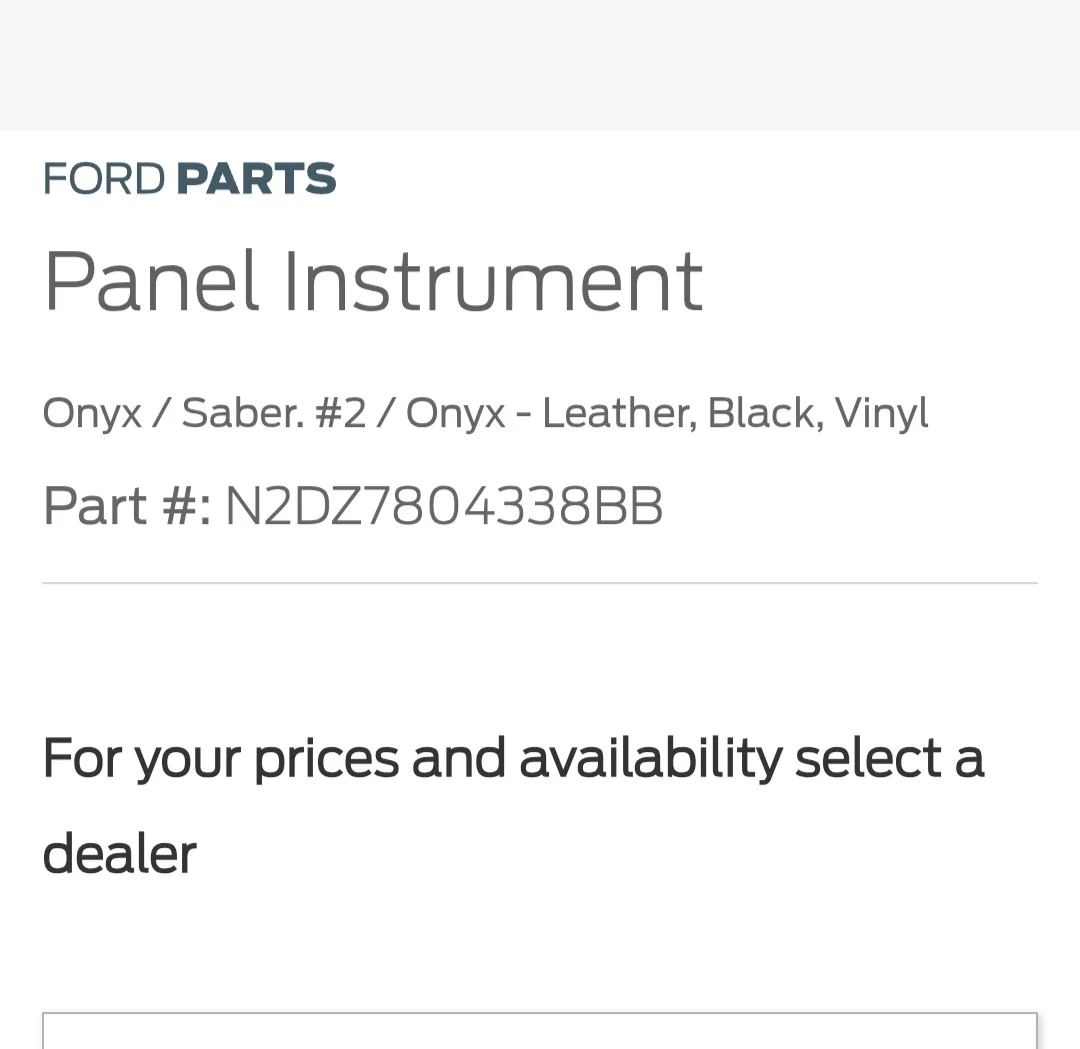 Ford Bronco 2024 Badlands stitched dash part Screenshot_20250911_135139_Chrom